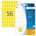 [2341] Herma Haftetiketten 12x18 mm Gelb, 1.792 Etiketten pro Packung